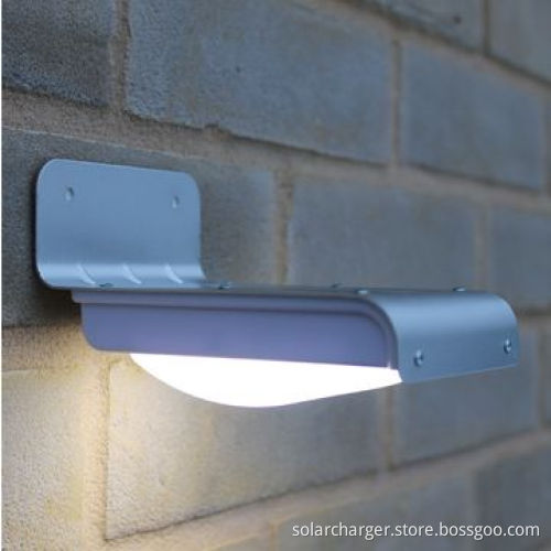 Motion-Activated Solar Wall/Garden Lamp
